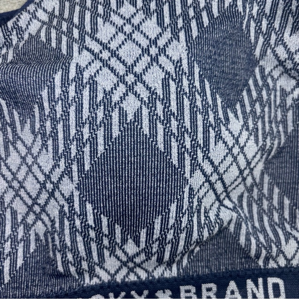 Lucky Brand Bras Seamless Comfort Bras Navy Blue and Gray Size Large Two Pack - Picture 7 of 15